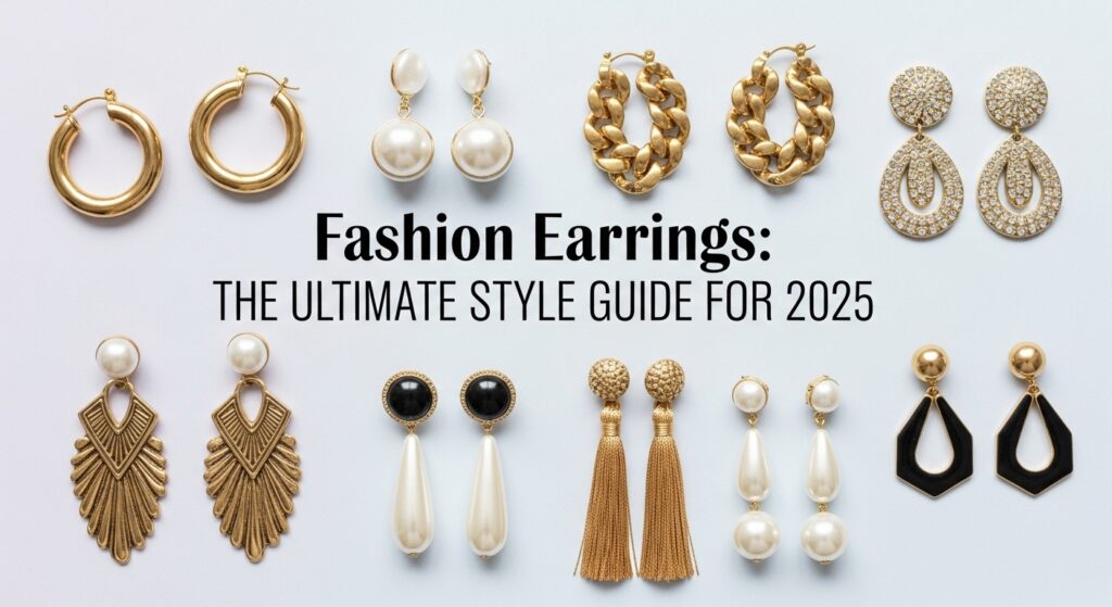 Fashion Earrings: The Ultimate Style Guide for 2025'