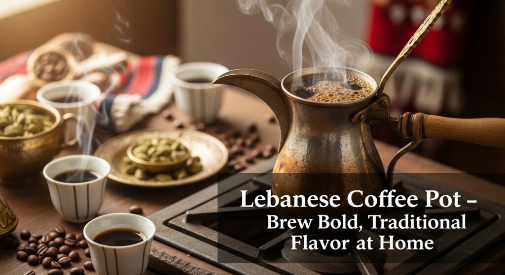 Lebanese Coffee Pot – Brew Bold, Traditional Flavor at Home