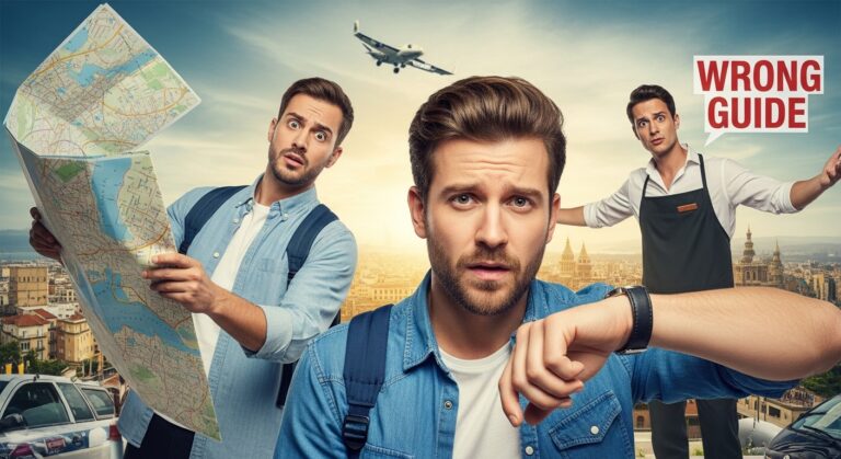 The Traveler Hired the Wrong Tour Guide