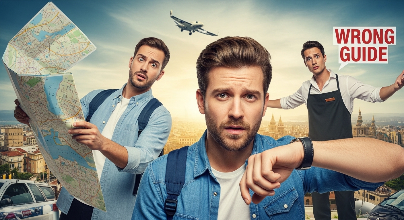 The Traveler Hired the Wrong Tour Guide