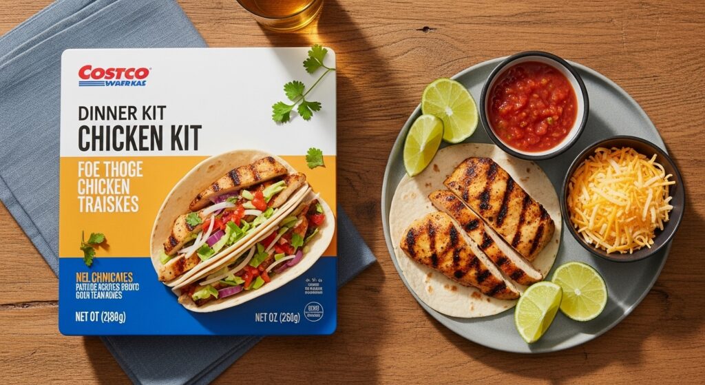 costco dinner kit chicken taco