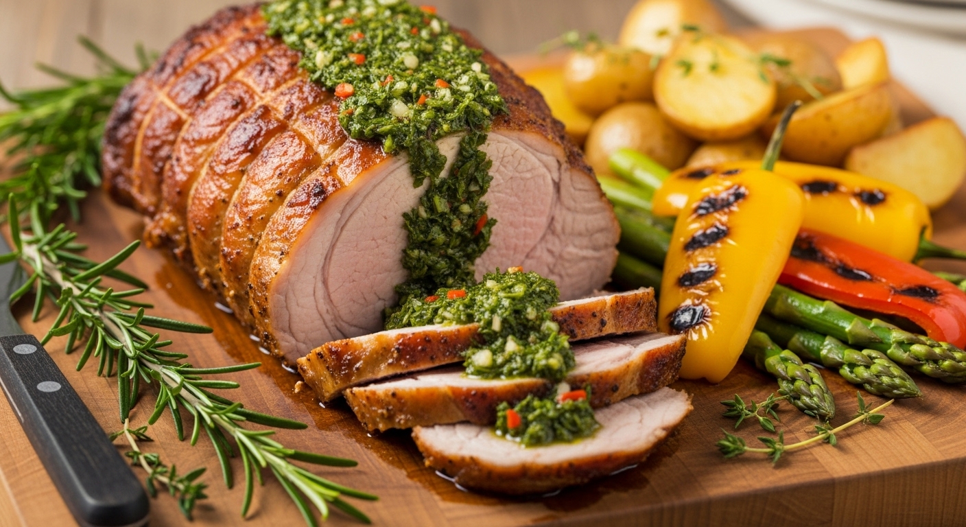 chimichurri pork loin