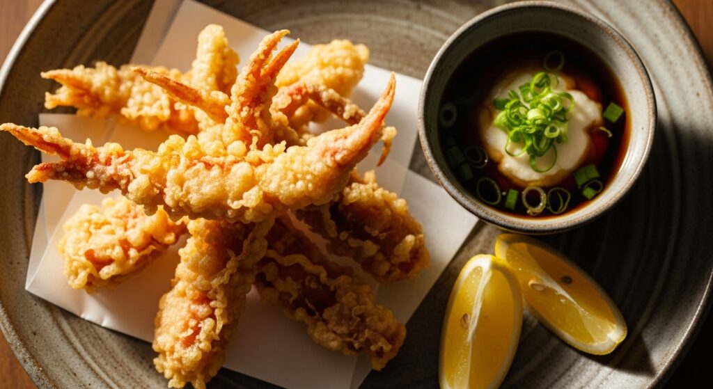 soft shell crab tempura