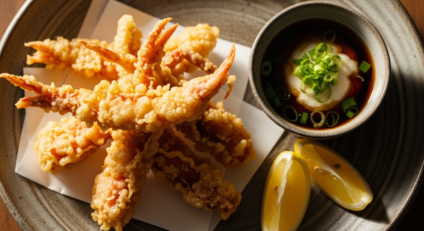 soft shell crab tempura